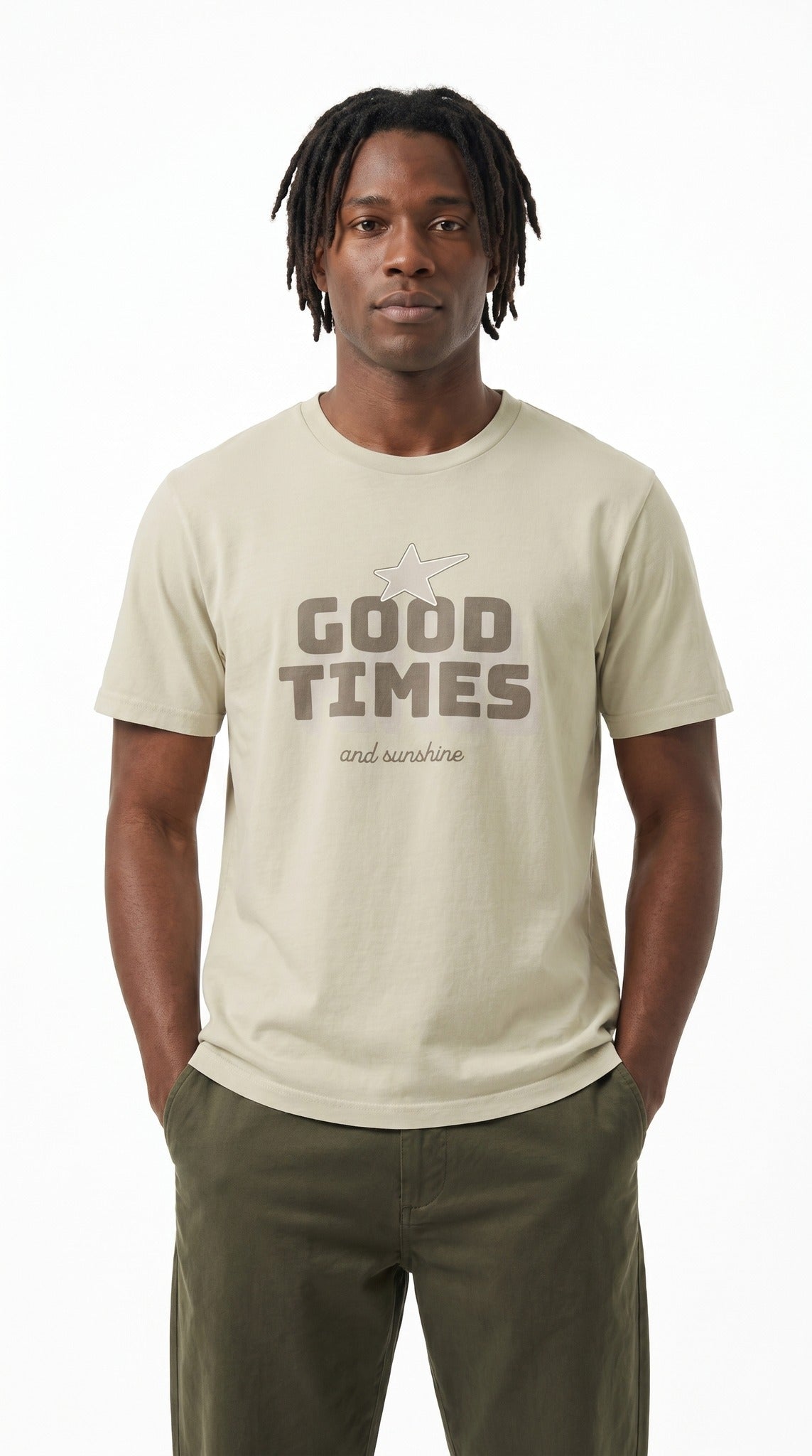 Good Times Unisex Garment-Dyed Vintage T-Shirt