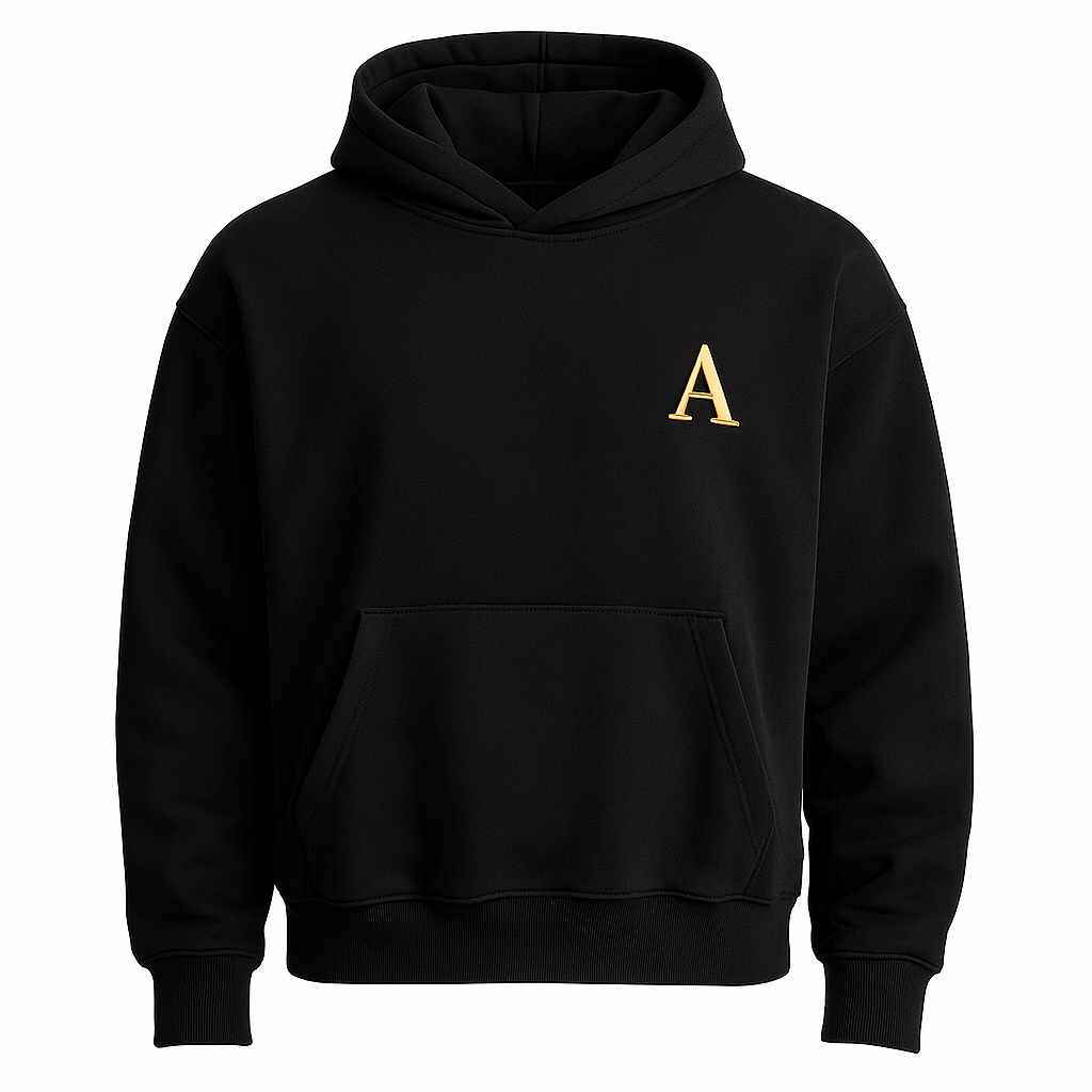 Imarr Collection Unisex Hoodie – 100% Cotton Fleece Lined Sweatshirt, Heavyweight Pullover with Pocket, Cropped Fit, Everyday Casual Wear