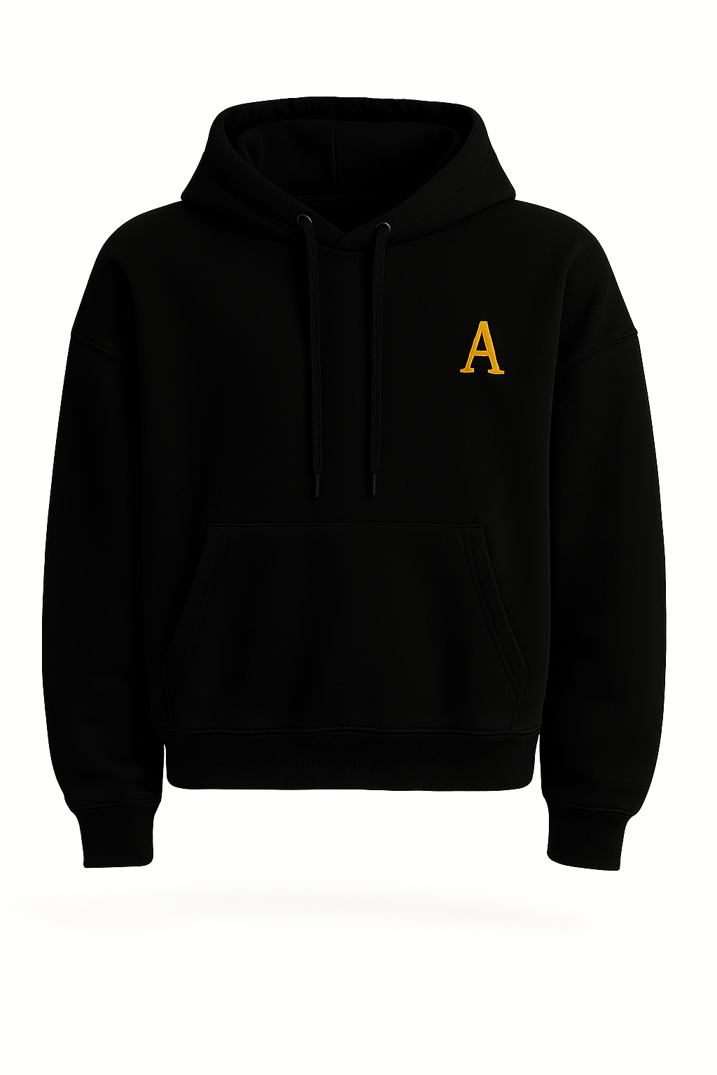 Imarr Collection Unisex Hoodie – 100% Cotton Fleece Lined Sweatshirt, Heavyweight Pullover with Pocket, Cropped Fit, Everyday Casual Wear