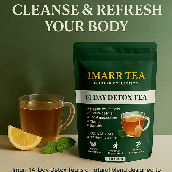 14-Day Detox Tea for Bloating Relief & Slimming Support