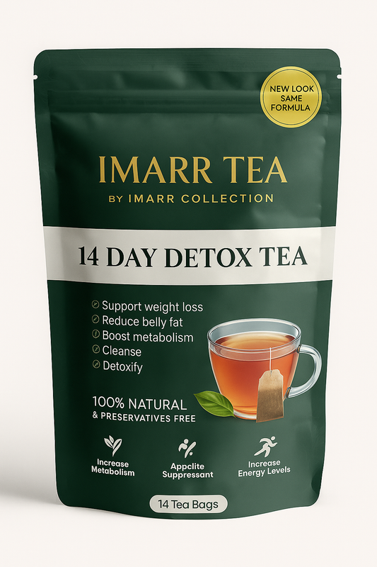 14-Day Detox Tea for Bloating Relief & Slimming Support – Herbal Cleanse for Digestive Wellness & Metabolic Balance – 14 Tea Bags