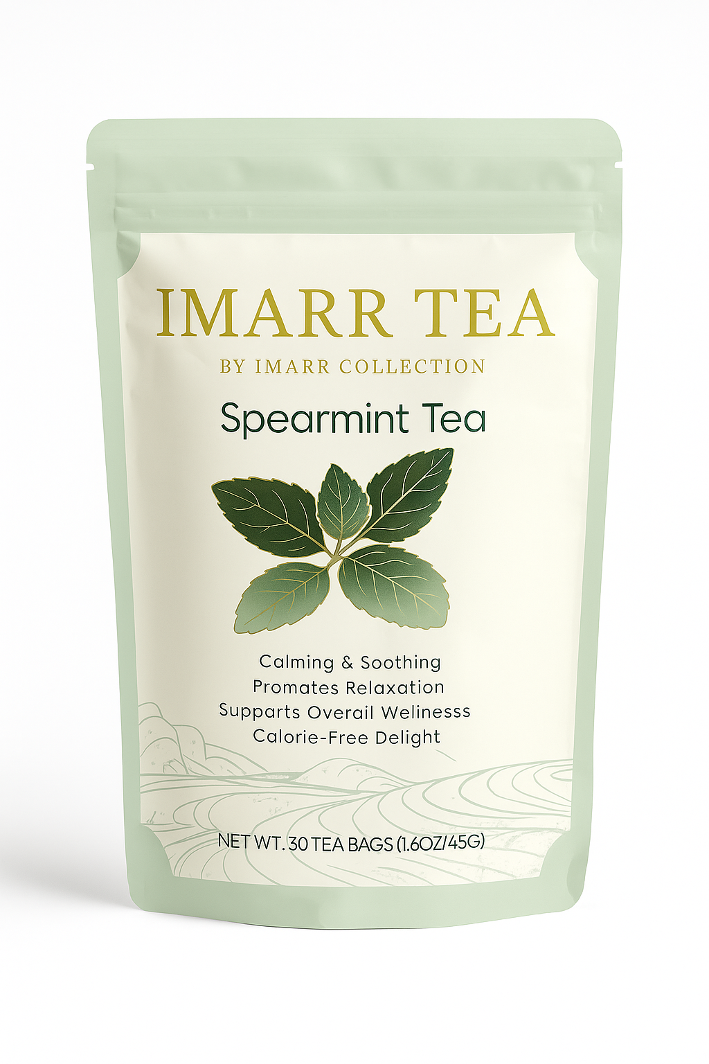 Pure Spearmint Herbal Tea – 30 Tea Bags