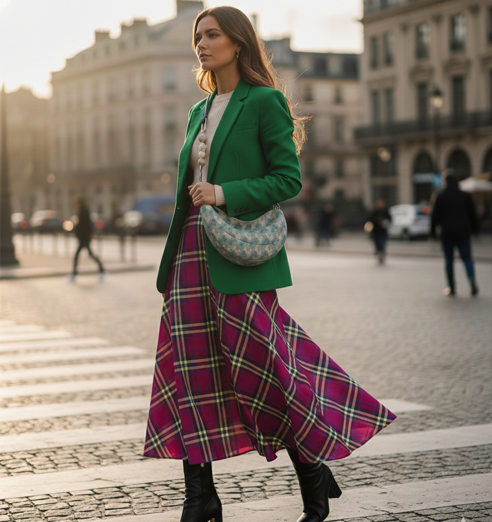 Crescent Luxe Shoulder Bag