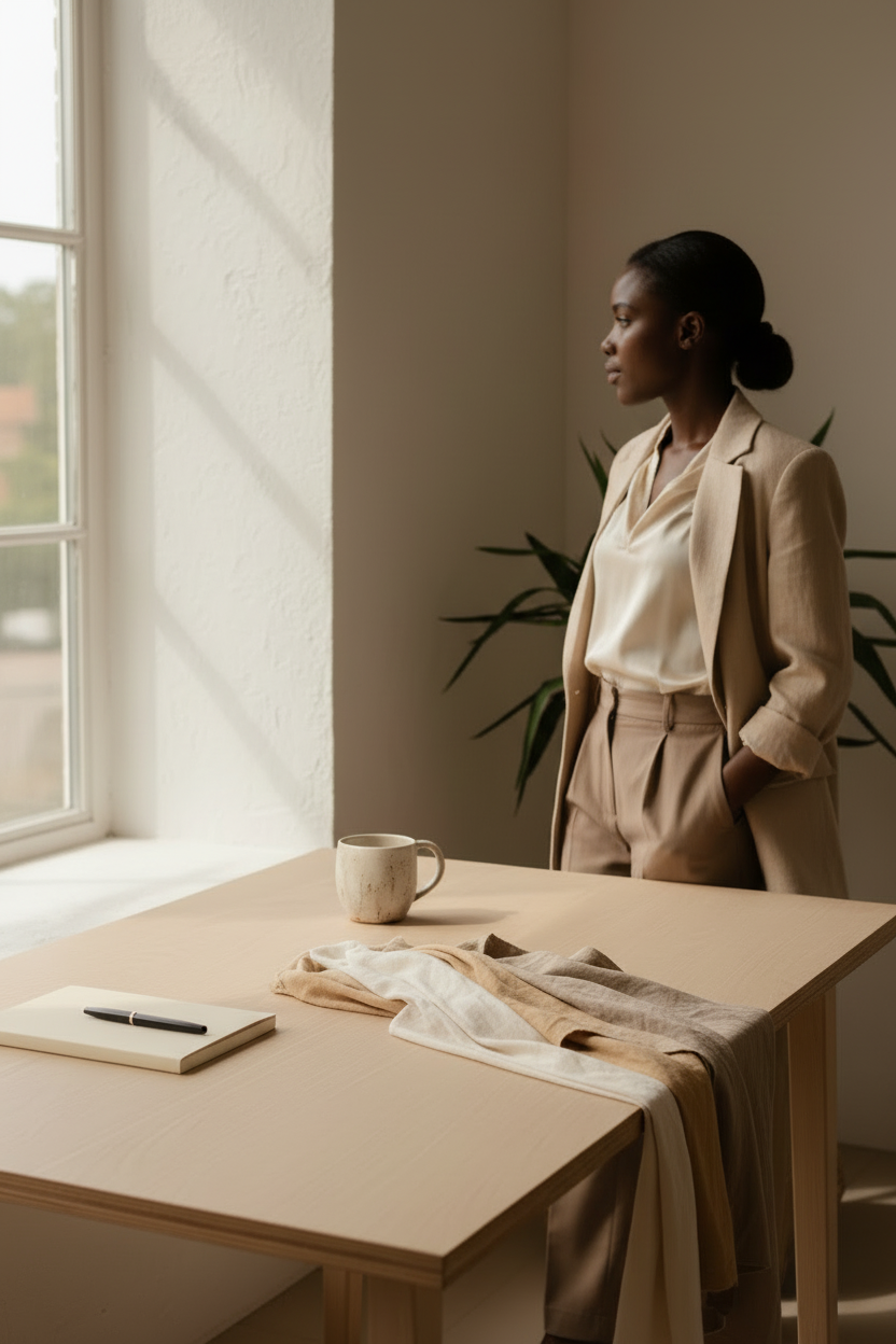 Quiet Beginning – Classy Black Woman